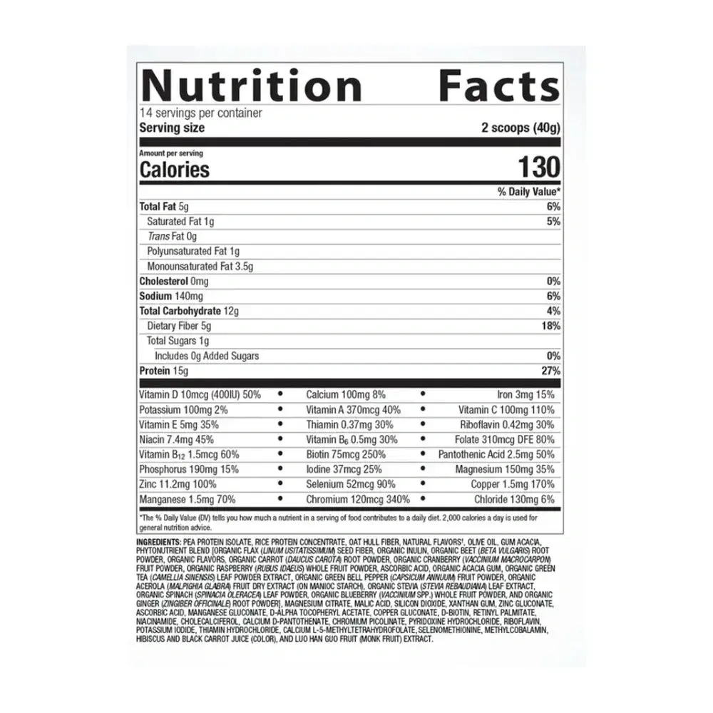 Product image for Power Nutrition Shake Mixed Berry .