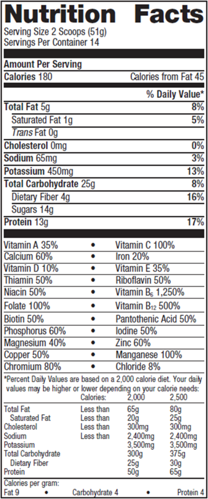 Product image for Essential Nutrition Shake Chocolate.