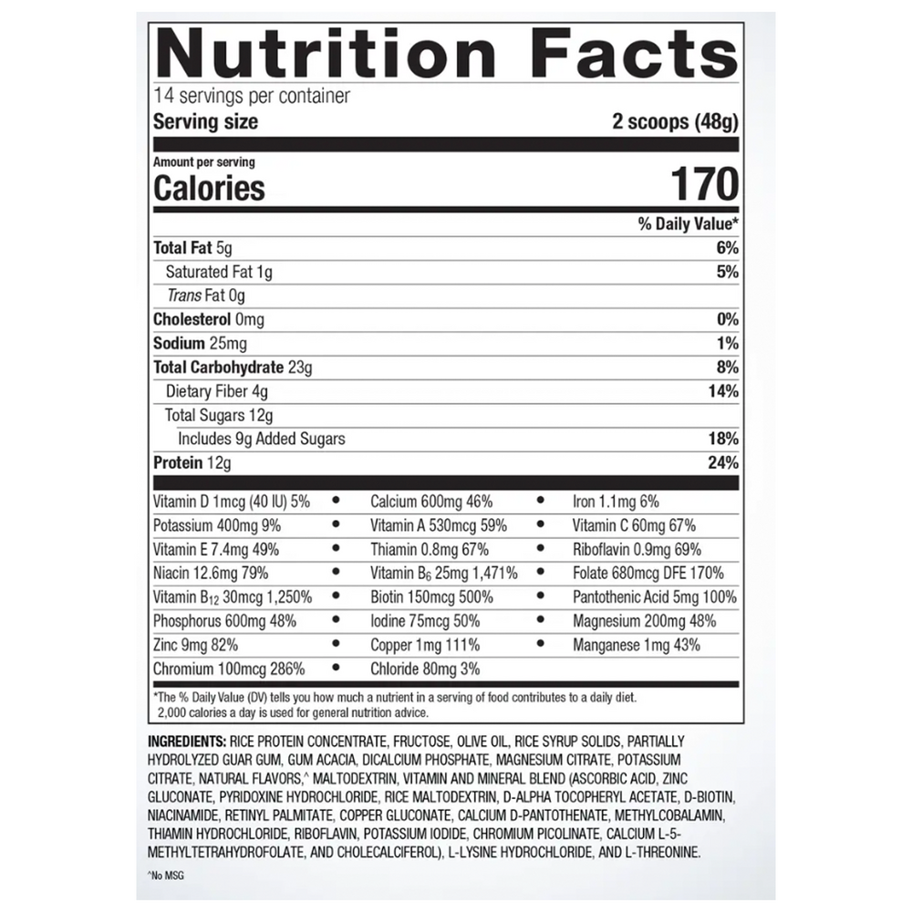 Product image for Essential Nutrition Shake Vanilla.