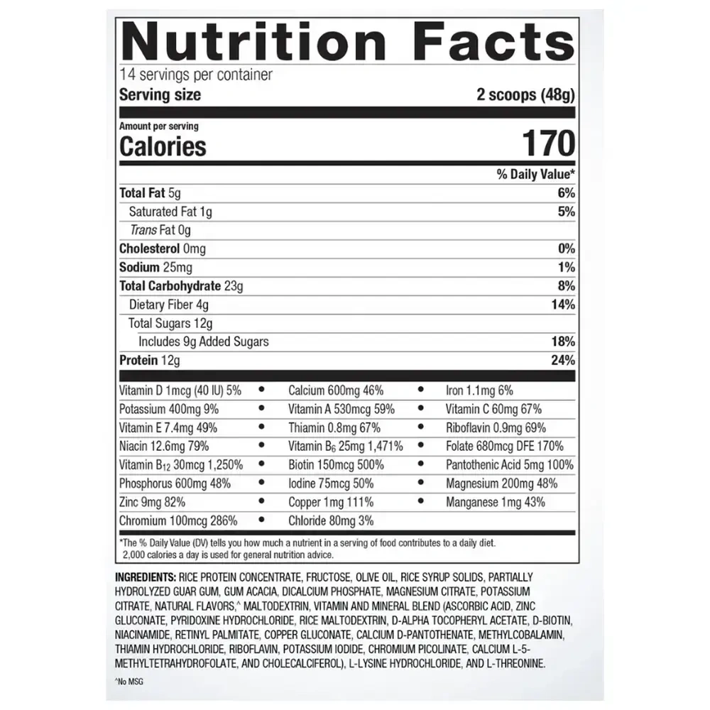 Product image for Essential Nutrition Shake Vanilla.