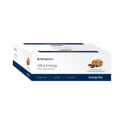 Ultra Energy Bar - Chocolate Chip Cookie Dough bars 12 bars