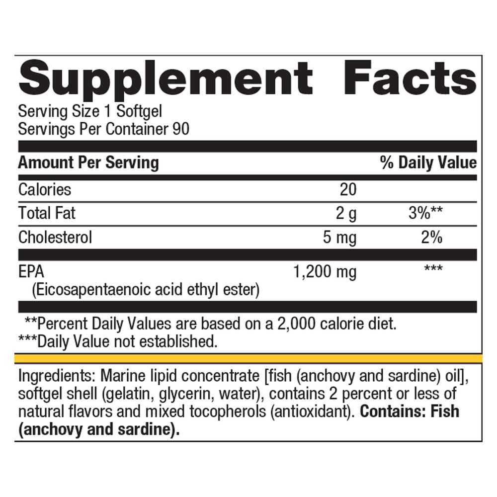 Product image for OmegaGenics® Fish Oil EPA 1200mg.