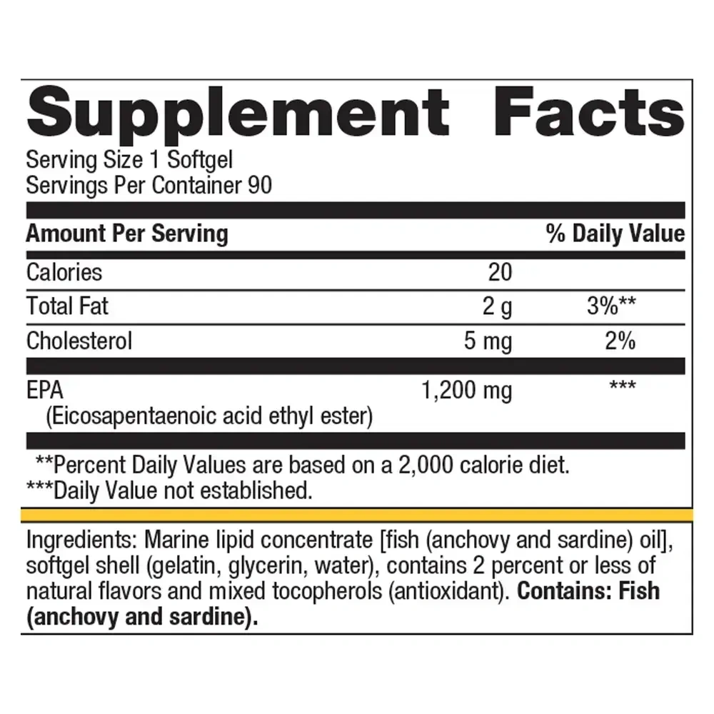 Product image for OmegaGenics® Fish Oil EPA 1200mg.