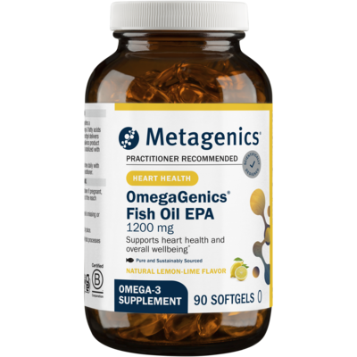OmegaGenics® Fish Oil EPA 1200mg 90 Softgels