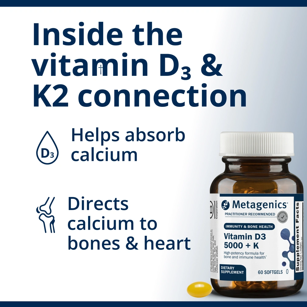 Product image for Vitamin D3 5000 + K.