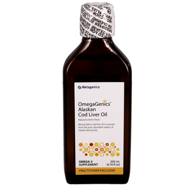 OmegaGenics¨ Alaskan Cod Liver Oil 200 Milliliters