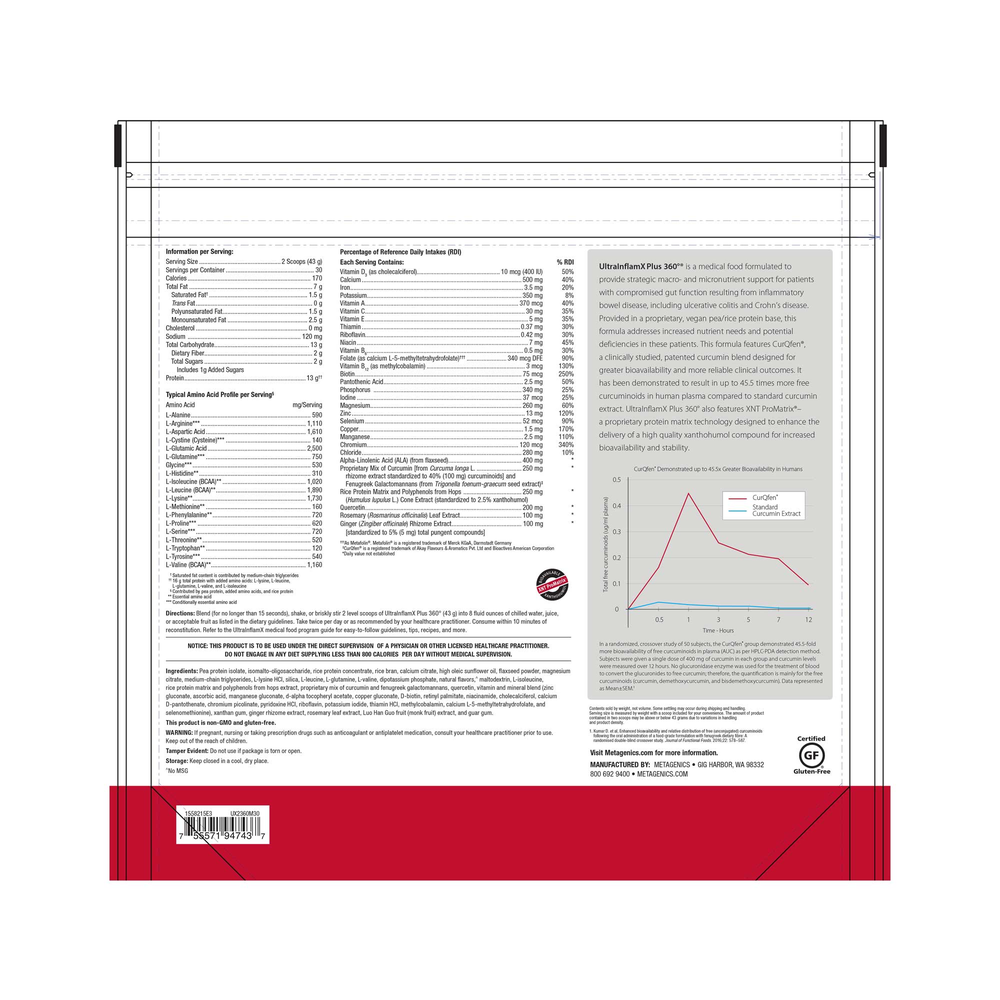 Product image for UltraInflamX Plus 360®, Mango.