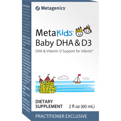 MetaKids Baby DHA & D3 2 ounces