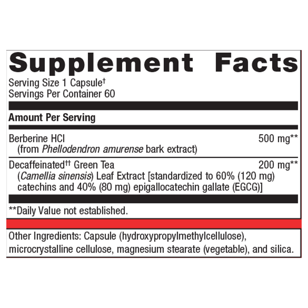 Product image for Berberine GT.