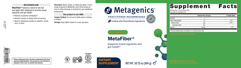 Product image for MetaFiber®.