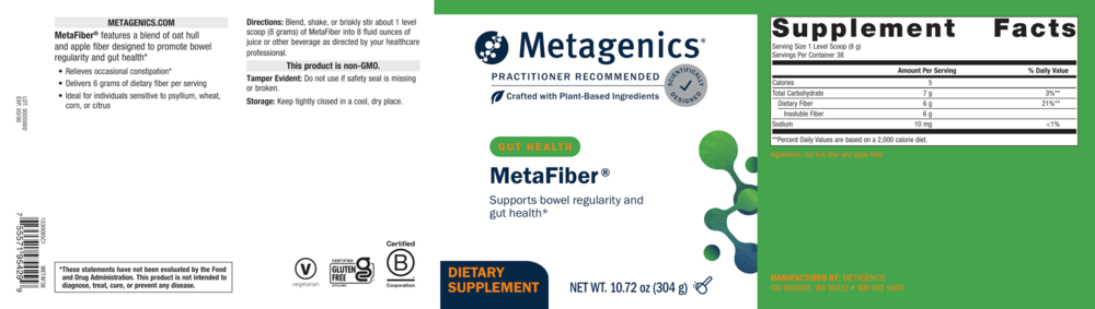 Product image for MetaFiber®.