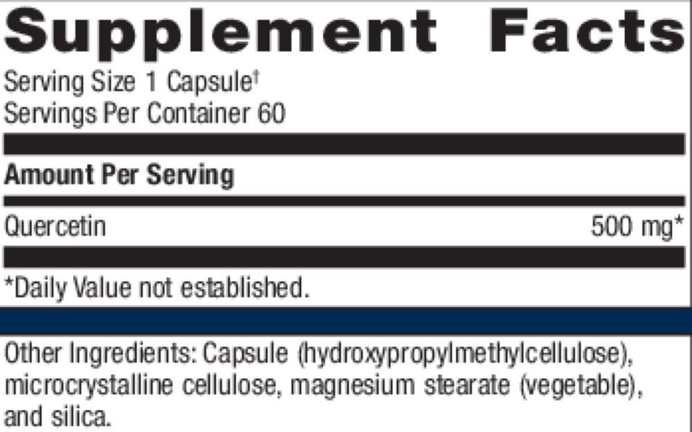 Product image for Quercetin 500.