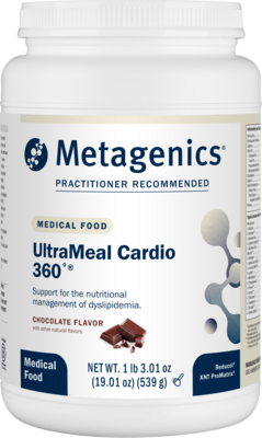UltraMeal Cardio 360°® Pea & Rice Protein, Chocolate (California Only) 574 Grams