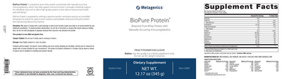 BioPure Protein® (California Only) 345 Grams
