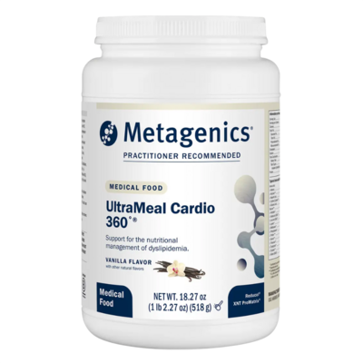UltraMeal Cardio 360°® Pea & Rice Protein, Vanilla (California Only) 518 Grams