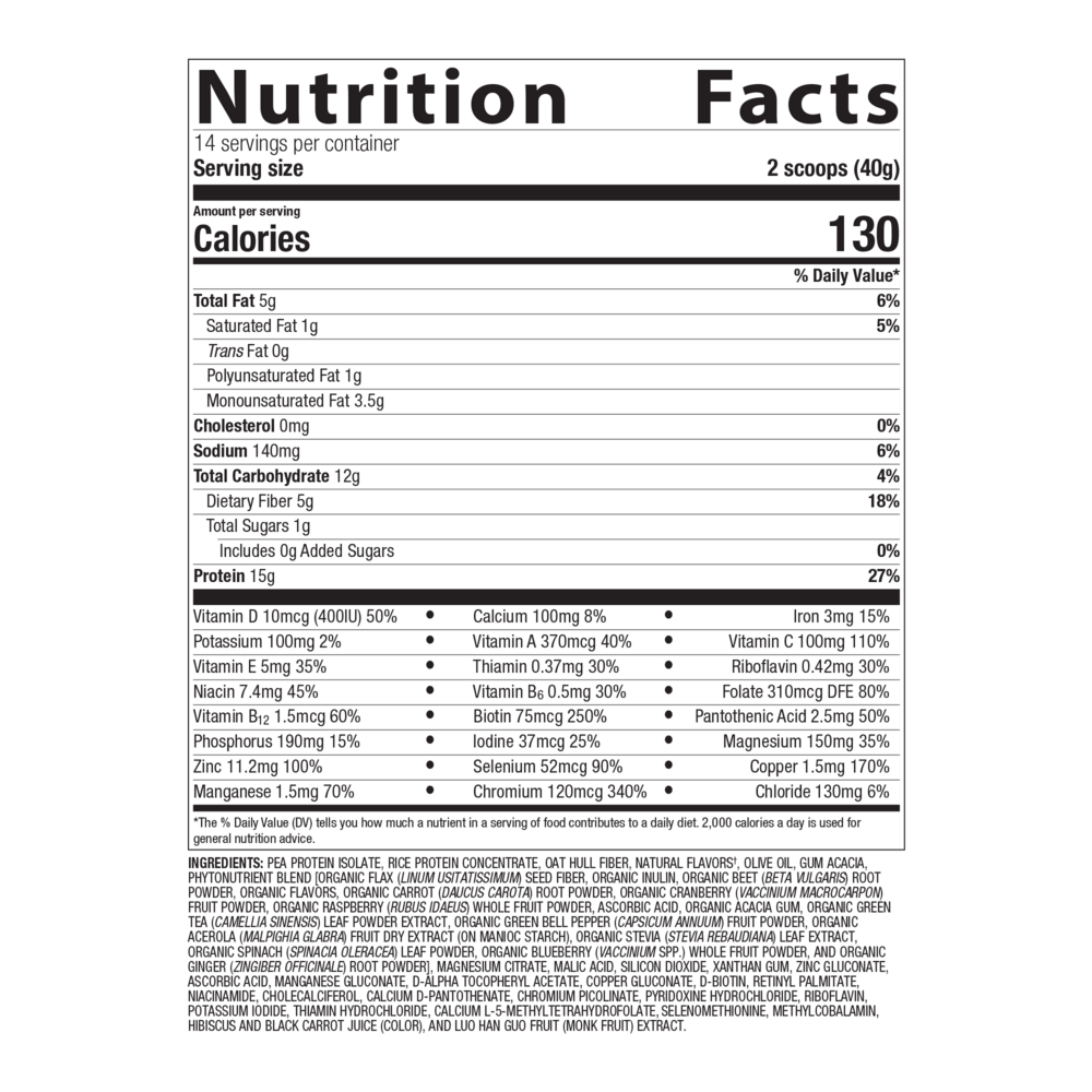 Product image for UltraMeal® Daily Support, Mixed Berry (California Only).