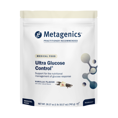 Ultra Glucose Control®, Vanilla (California Only) 742 Grams Metagenics