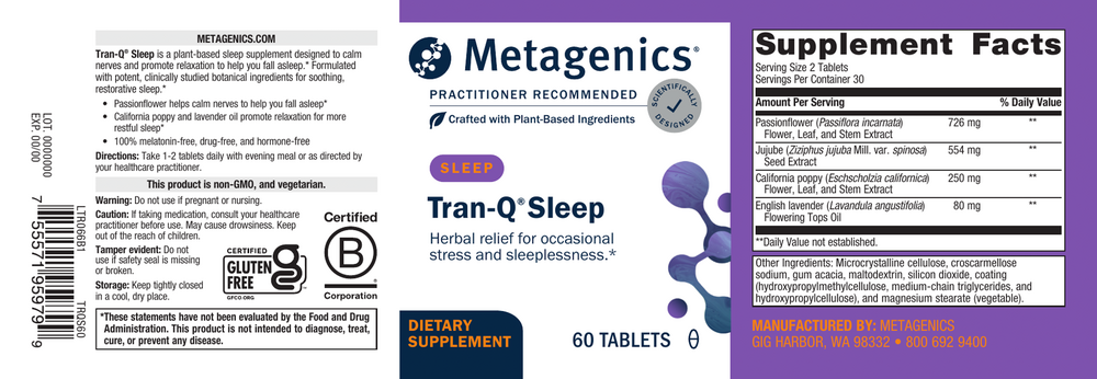 Product image for Tran-Q Sleep.