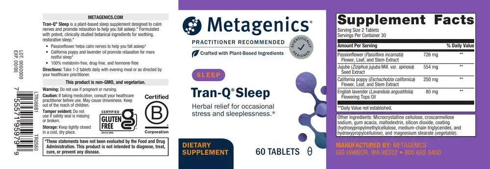 Product image for Tran-Q Sleep.
