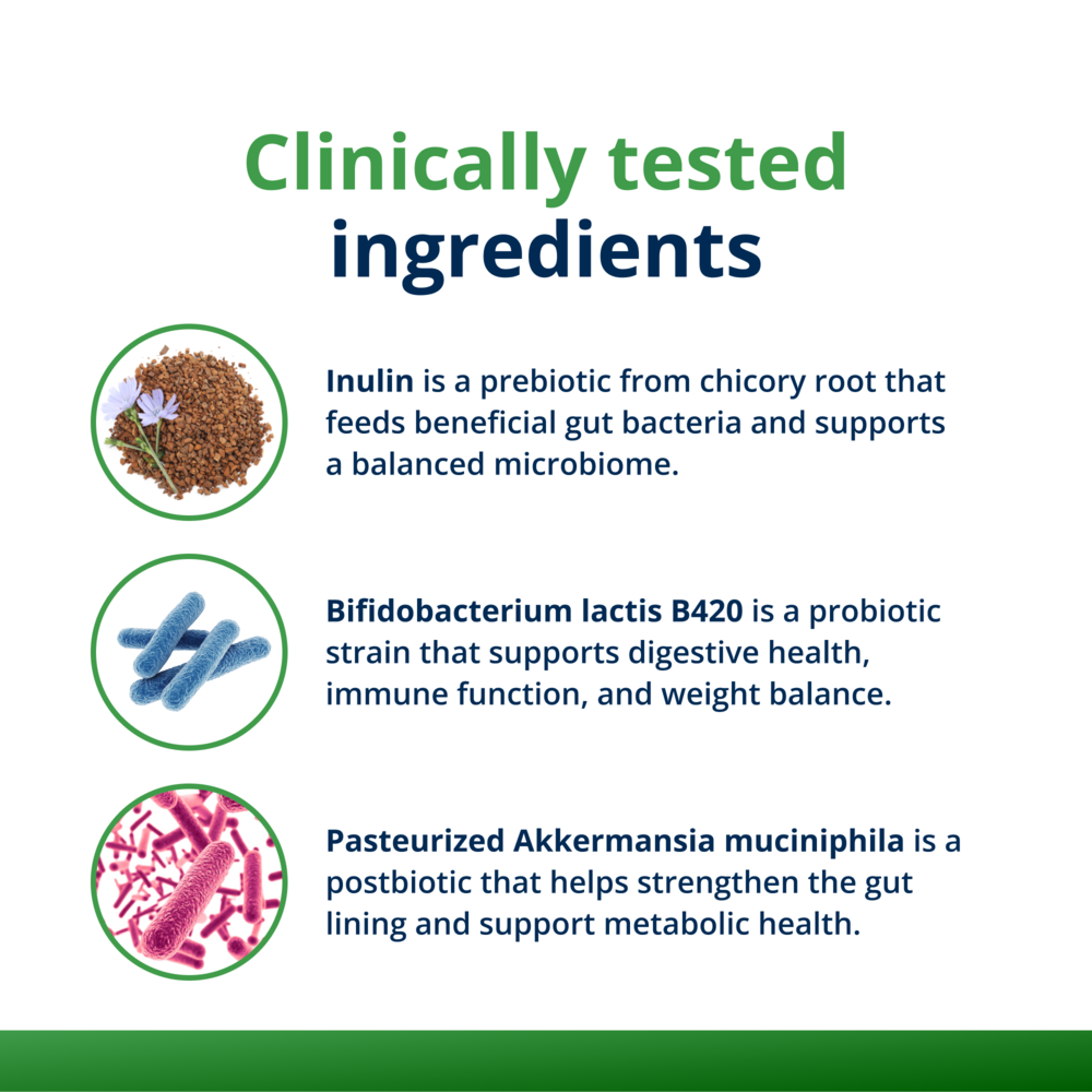 Product image for UltraFlora® Triplebiotic with Akkermansia.