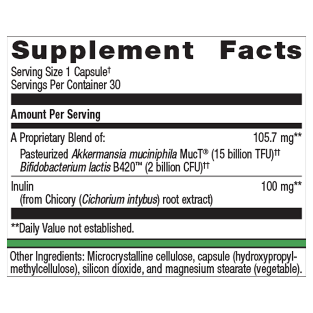 Product image for UltraFlora® Triplebiotic with Akkermansia.