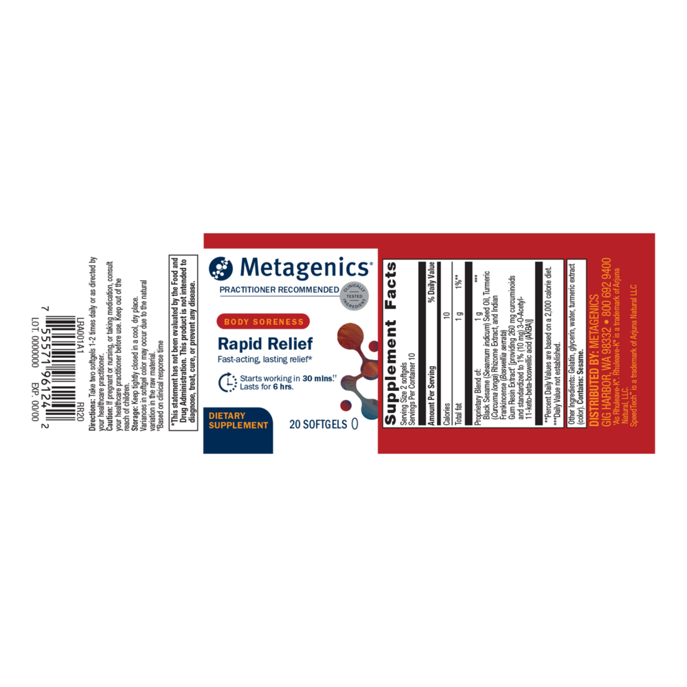 Product image for Rapid Relief.