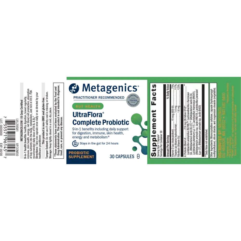 Product image for UltraFlora Complete Probiotic.