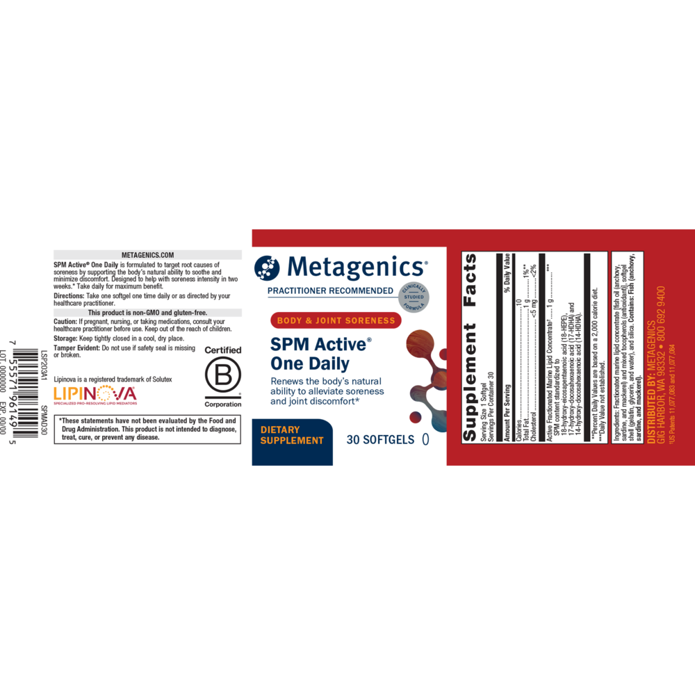 Product image for SPM Active One Daily.