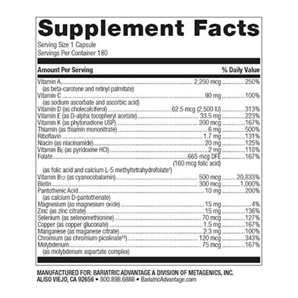 Product image for High ADEK Multi Capsule.