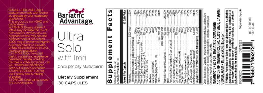Product image for Ultra Solo with Iron.