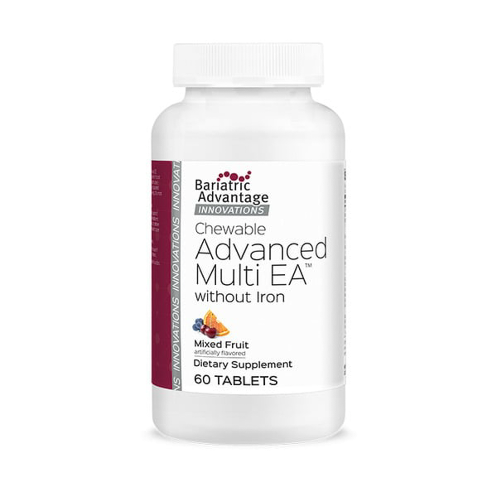 Product image for Chewable Advanced Multi EA without Iron Mixed Fruit.