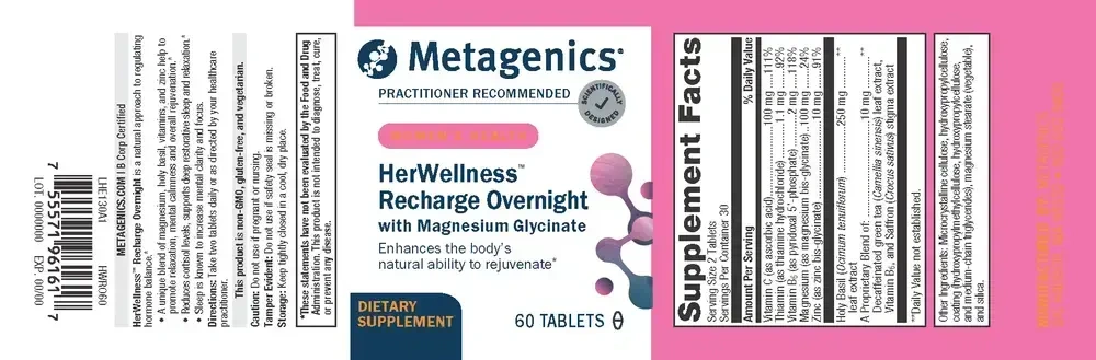 Product image for HerWellness™ Recharge Overnight.