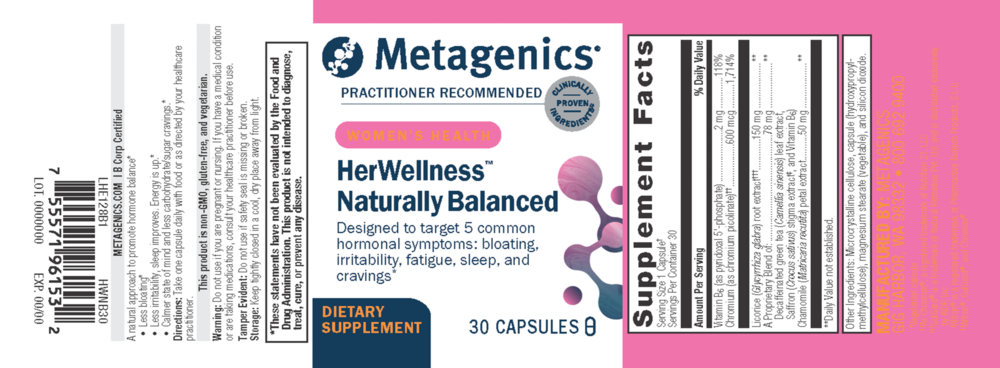 Product image for HerWellness ™ Naturally Balanced.