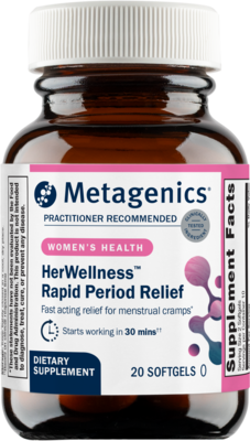 HerWellness Rapid Period Relief 20 Softgels