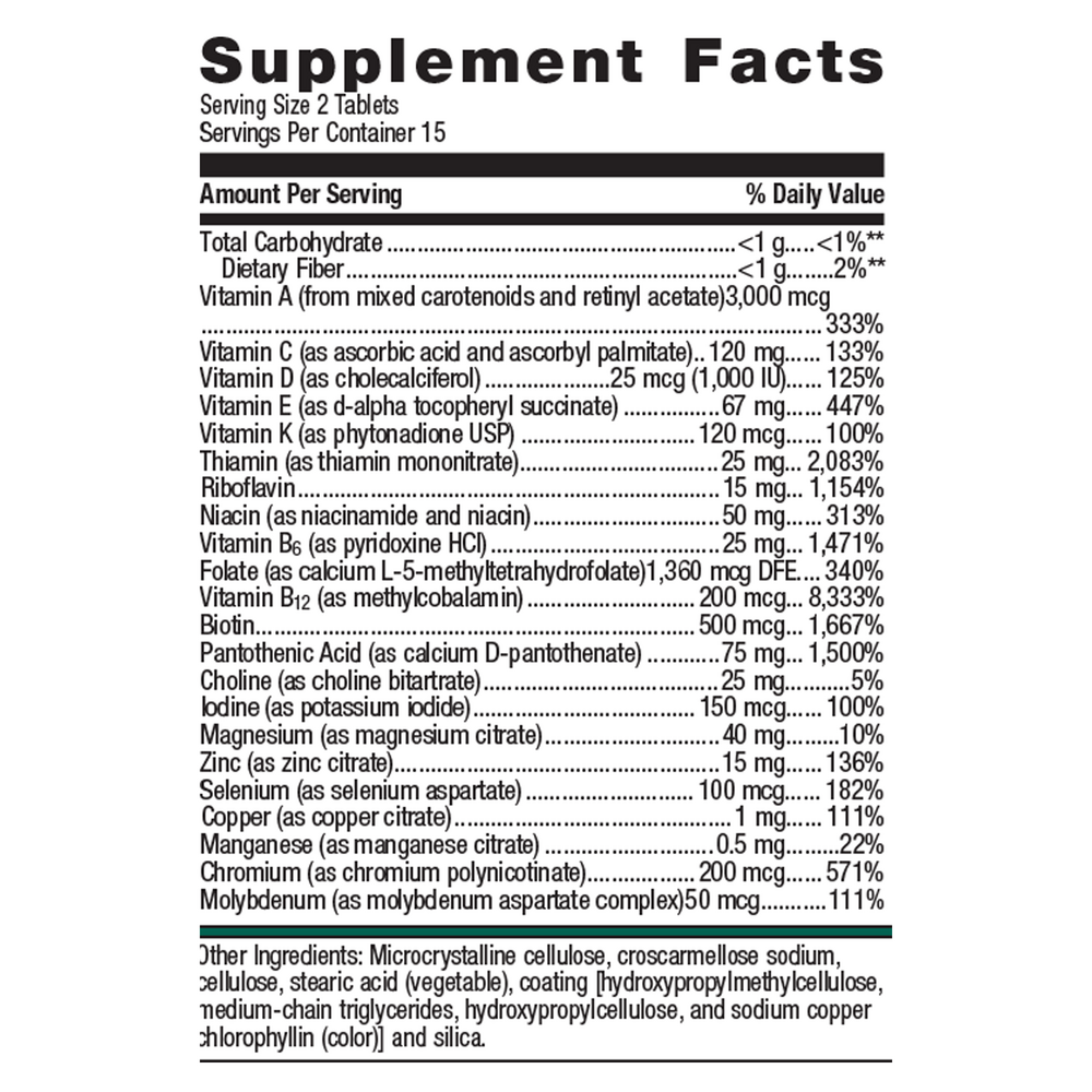 Product image for PhytoMulti Multivitamin.