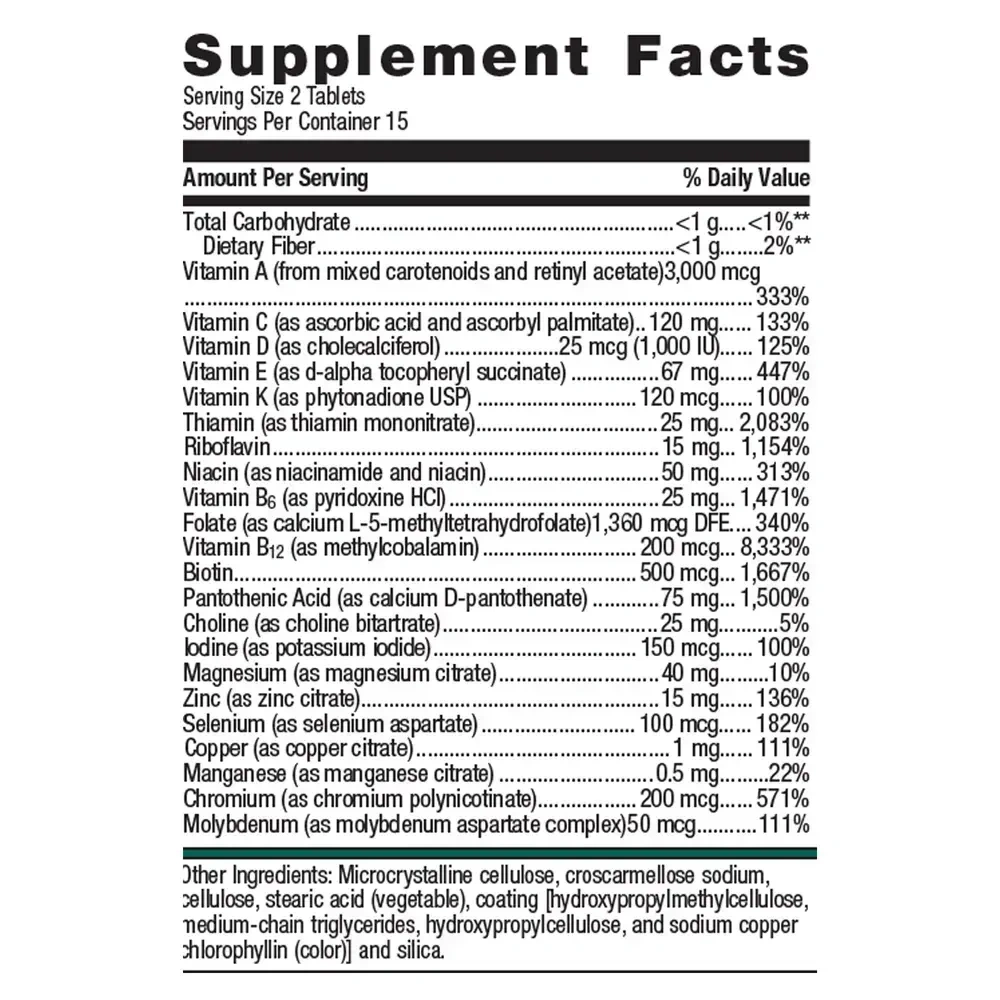 Product image for PhytoMulti Multivitamin.