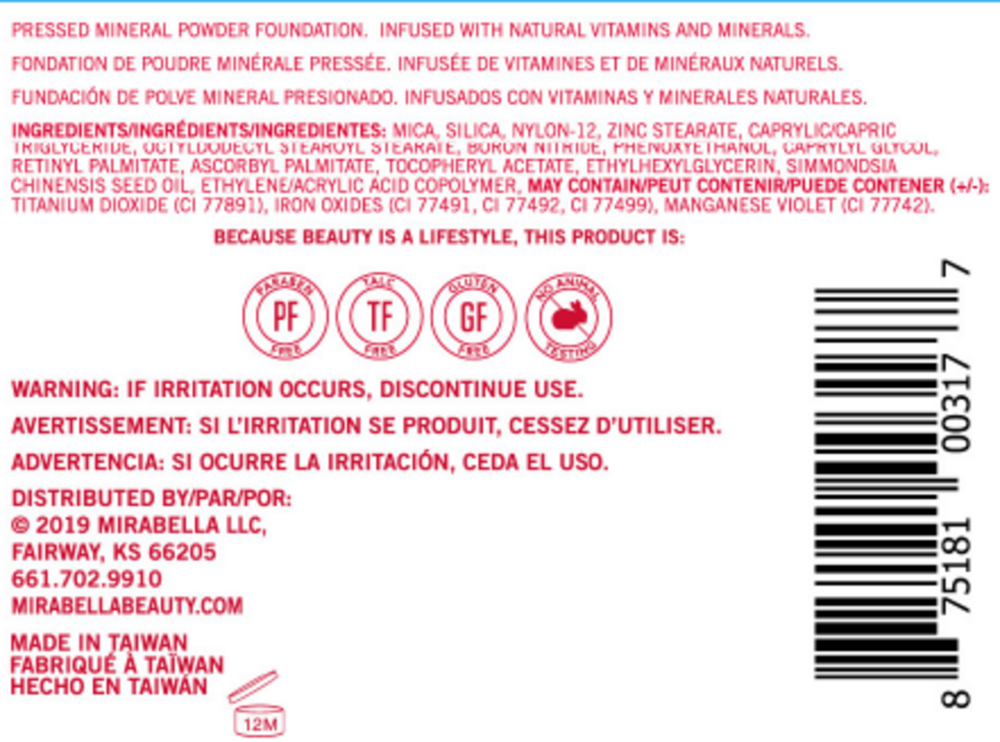 Product image for Pure Press 1 Powder Foundation.