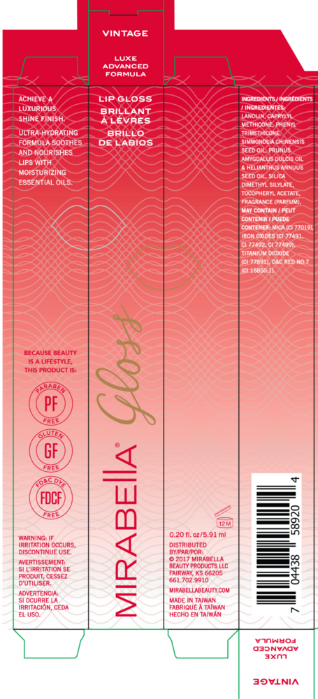 Product image for Luxe Advanced Formula Lip Gloss, Vintage shade.