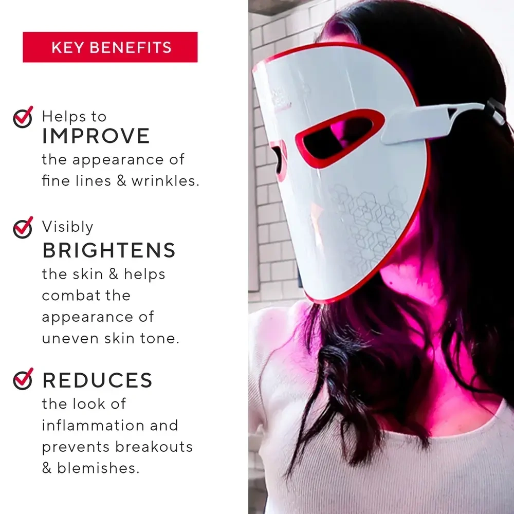 Product image for Phototherapy 7-Color LED Facial Mask with Near Infrared.