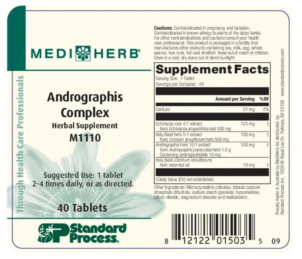 Product image for Andrographis Complex.
