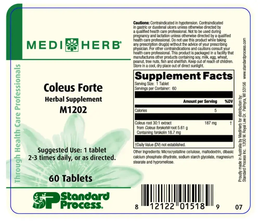Product image for Coleus Forte.