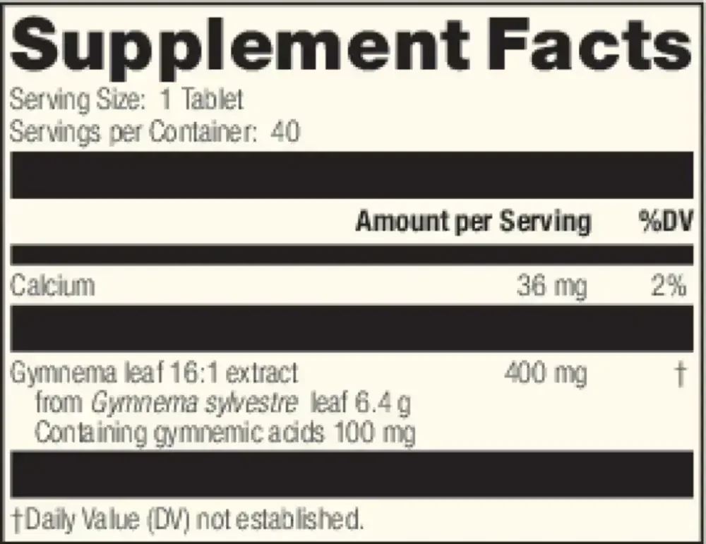 Product image for Gymnema.