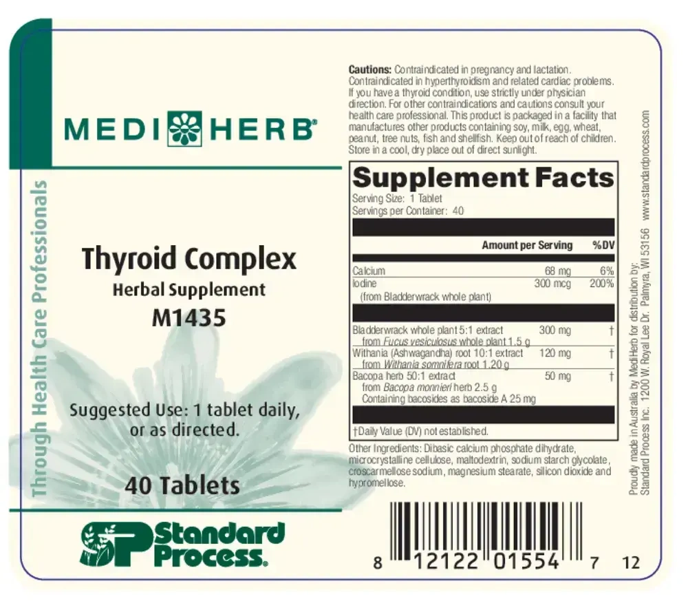 Product image for Thyroid Complex.
