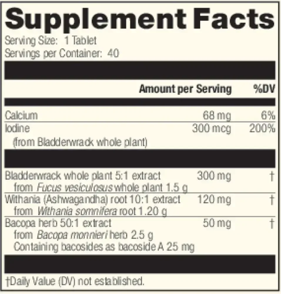 Product image for Thyroid Complex.