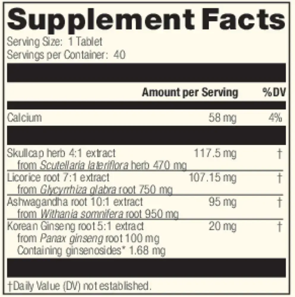 Product image for Ashwagandha Complex.