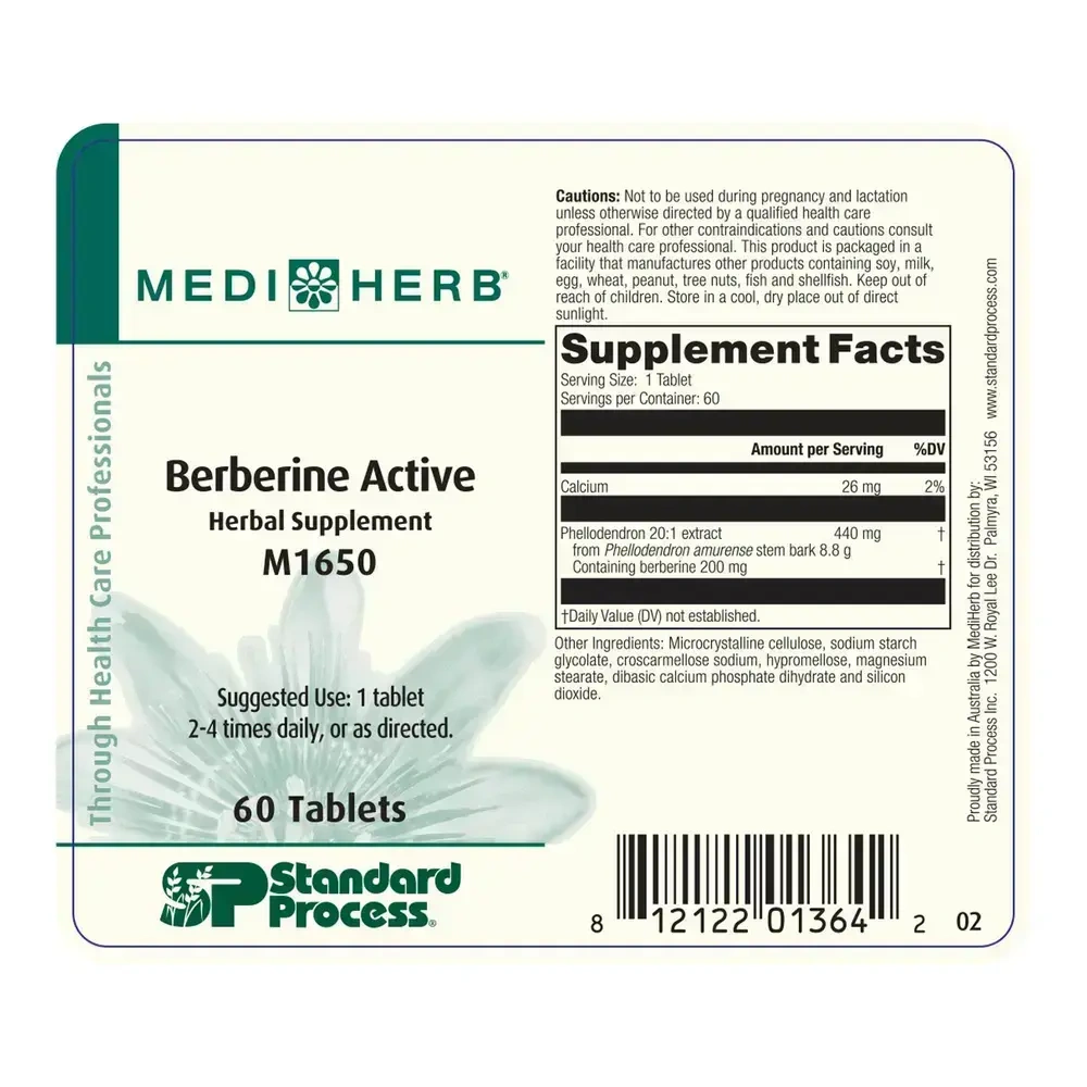 Product image for Berberine Active.