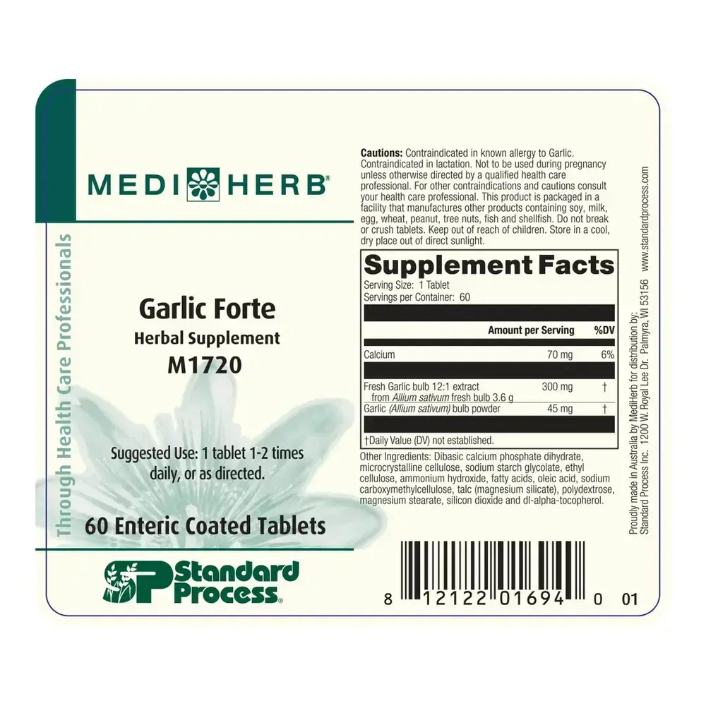 Product image for Garlic Forte.