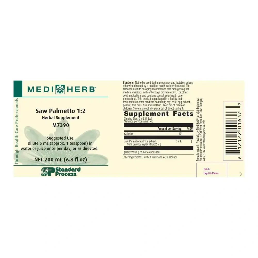 Product image for Saw Palmetto 1:2.