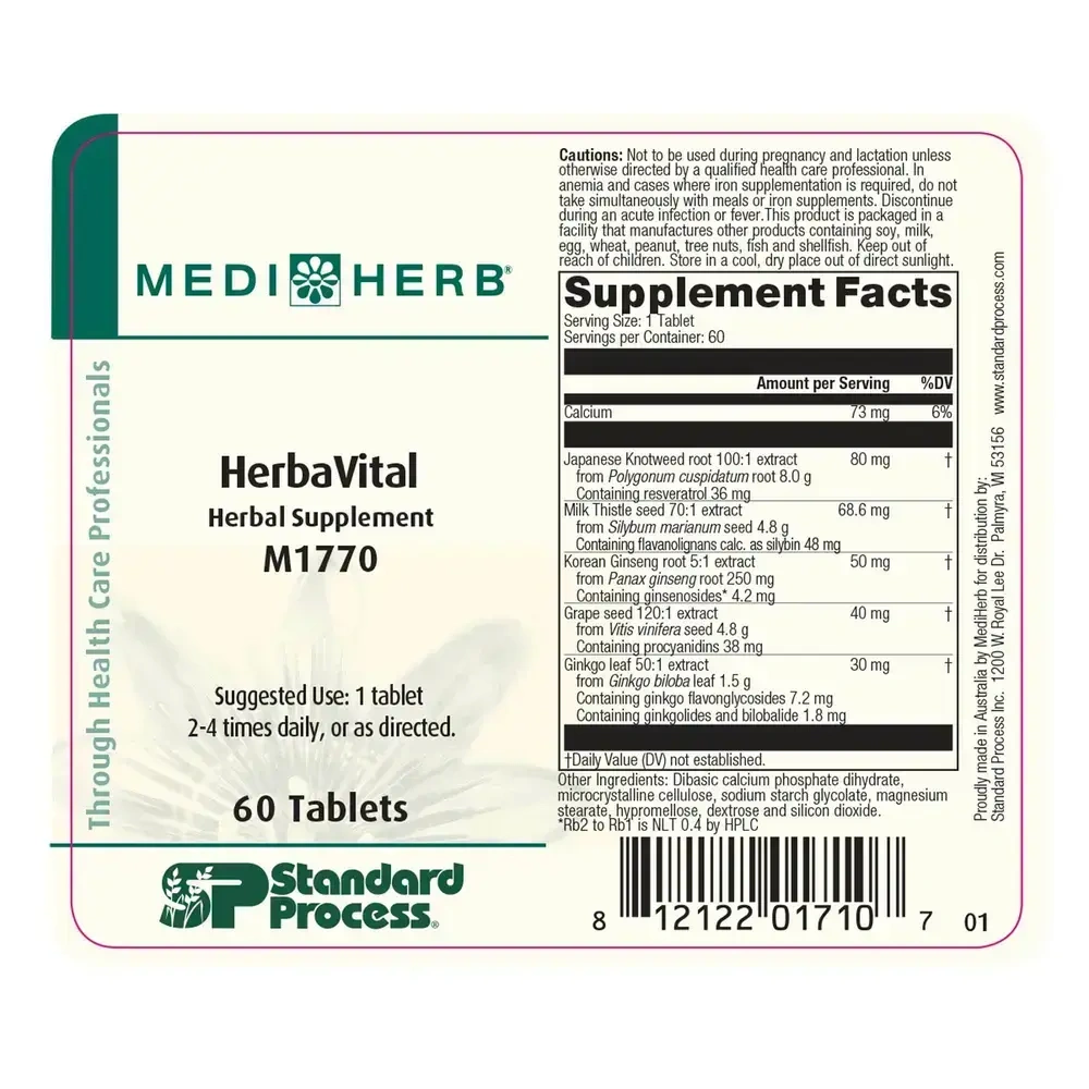 Product image for Herbavital.