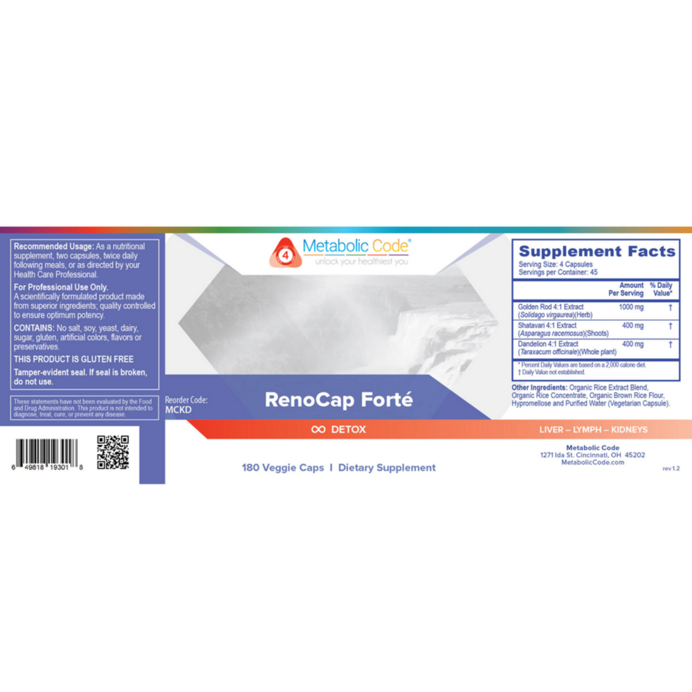 Product image for RenoCap Forte.